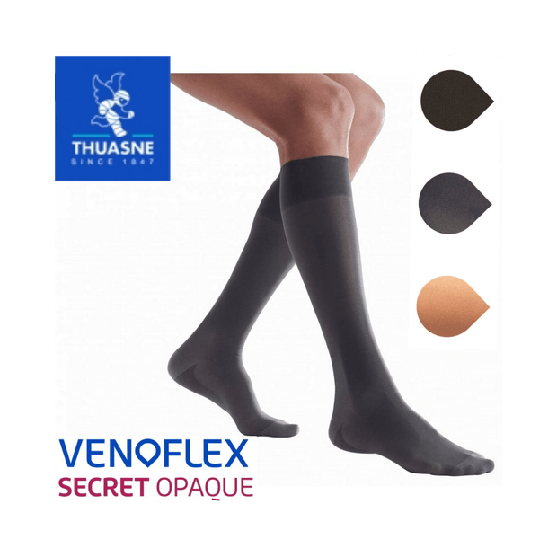 Chaussettes de contention femme Venoflex SECRET Opaque