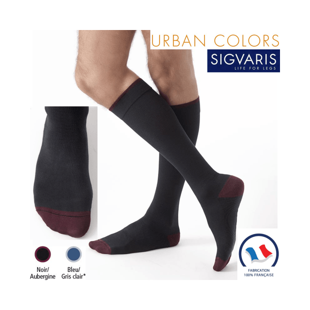 Chaussettes de contention Styles Colors Sigvaris Classe 2