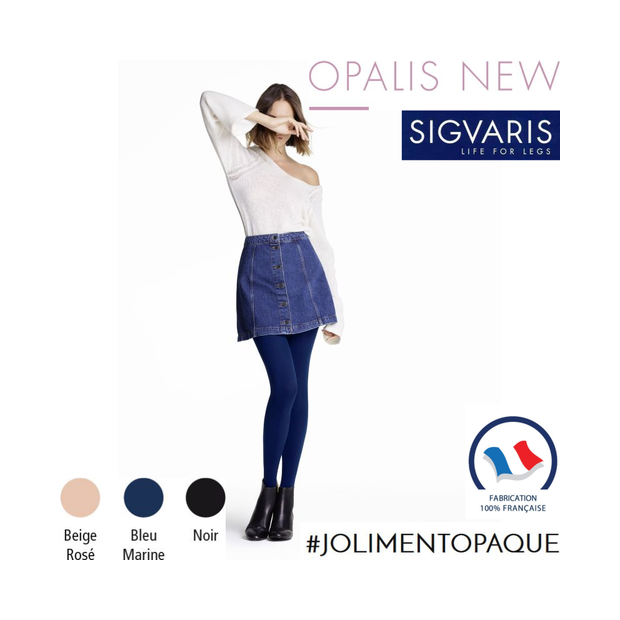 Collant de contention Styles Opaque Sigvaris Classe 2