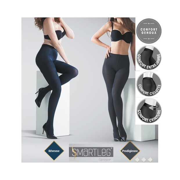 Collant de contention Smartleg Opaque