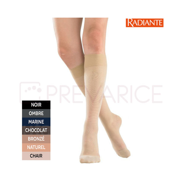 Chaussettes de contention Microvoile JarFix Radiante Classe 2