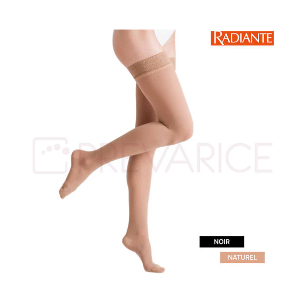 Chaussettes de contention Radiante Qoton JarFix Classe 2