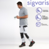 Chaussettes de contention Sigvaris Active Resistant pour homme