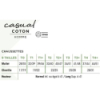 Chaussettes de Contention Legger Casual Coton classe 3