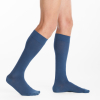 chaussettes sigvaris coton bio bleu jean