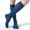 chaussettes eco fibre legger en bleu