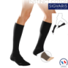 Chaussettes contention Pied ouvert Sigvaris Essentiel Coton classe 2