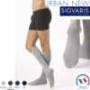 Chaussettes contention Essentiel Microfibres Sigvaris Classe 2