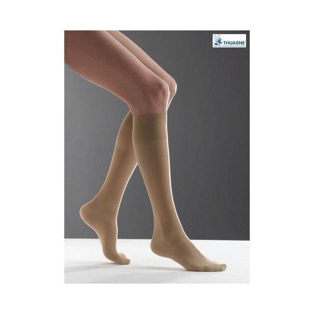 Chaussettes mi-bas de contention femme Venoflex SECRET Thuasne