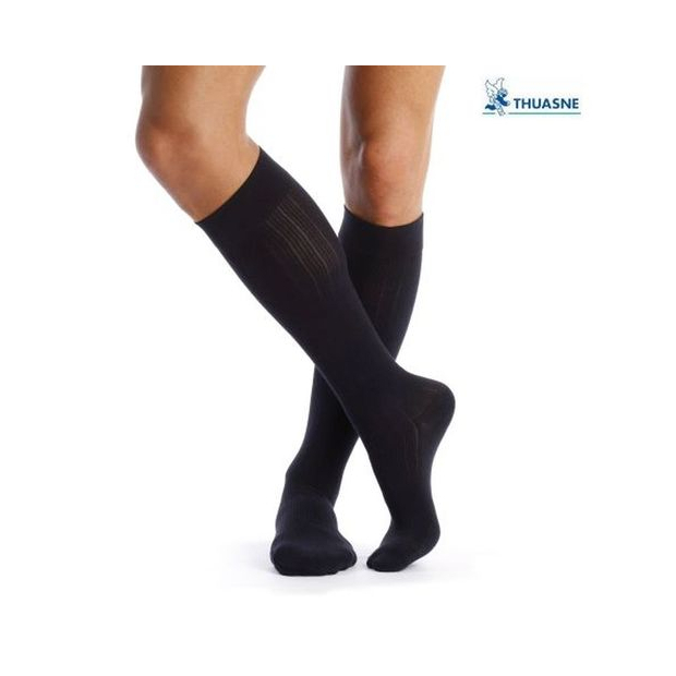 Chaussettes de contention THUASNE City Coton Classe 2 pour Homme