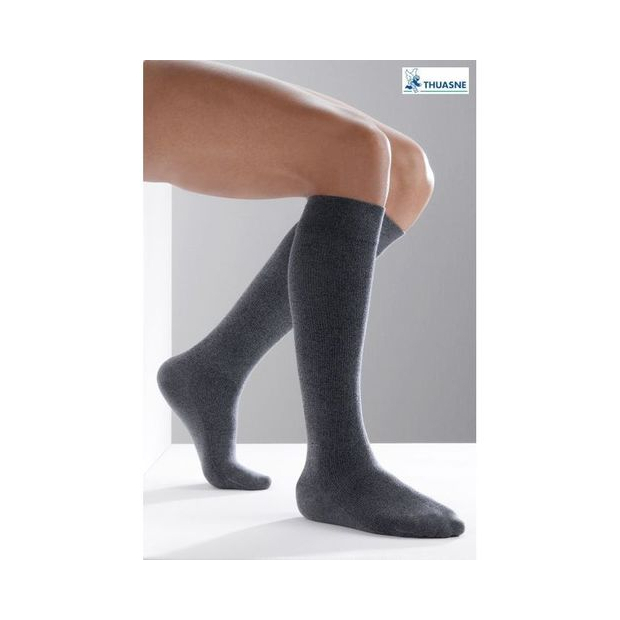 Chaussettes de contention THUASNE City Coton Classe 2 pour Homme