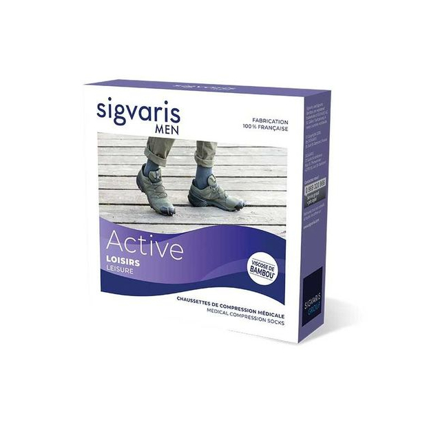 Chaussettes contention Sigvaris Active Loisirs homme