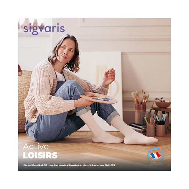 Chaussettes de contention Sigvaris Active Loisirs Classe 2