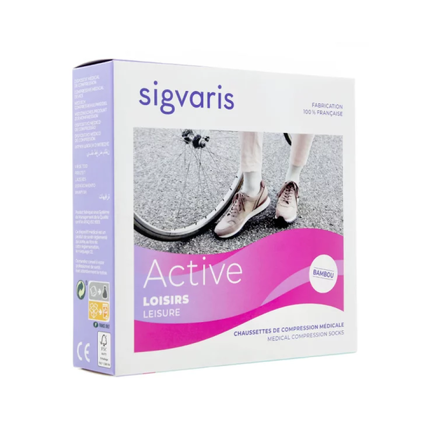 Chaussettes de contention Sigvaris Active Loisirs Classe 2