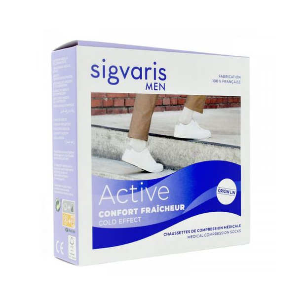 Chaussettes contention Homme Active Confort Fraicheur Sigvaris