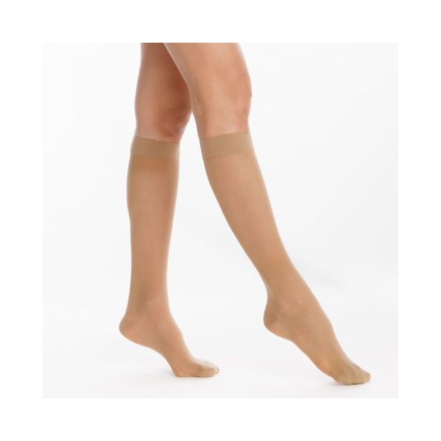 Chaussettes de contention Dynaven Pure transparent Classe 2