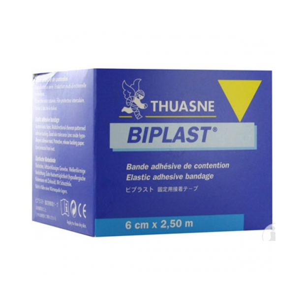 Bande de contention adhésive souple Biplast Thuasne