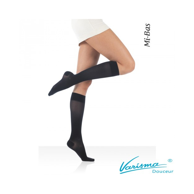 Mi-Bas de Contention Smartleg Semi-Transparent