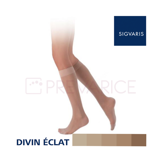 Chaussettes contention Sigvaris Styles Transparent Classe 2