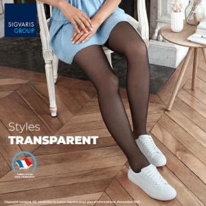 Collant de contention Sigvaris Styles Transparent Classe 2