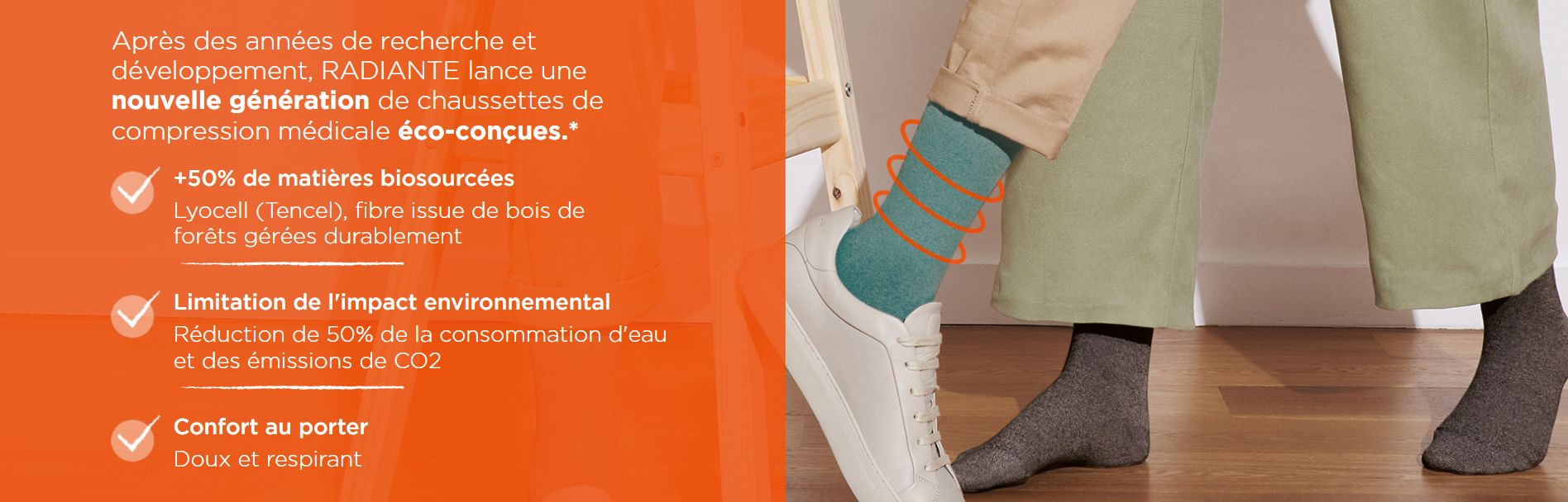 avantages-chaussettes-contention-ressource-bio-radiante